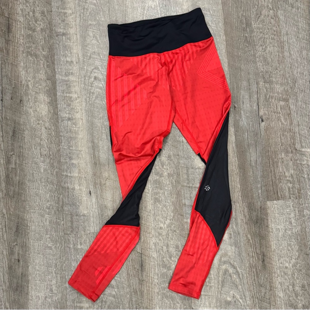 Just Live Unique Edgy Leggings Running Athletic Sz S